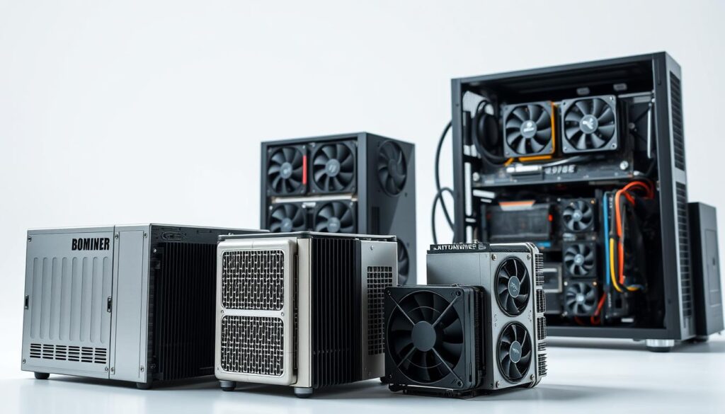 bitcoin mining hardware comparison